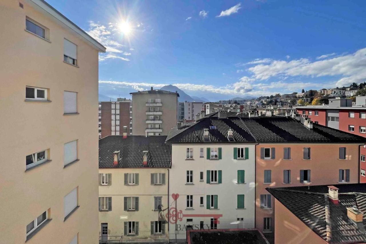 Modern Boho Style Suite In Lugano City -By Easylife Swiss エクステリア 写真