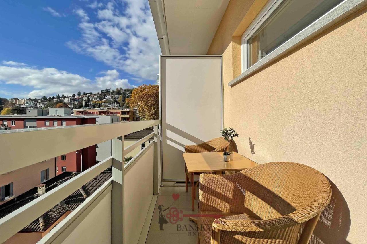 Modern Boho Style Suite In Lugano City -By Easylife Swiss エクステリア 写真